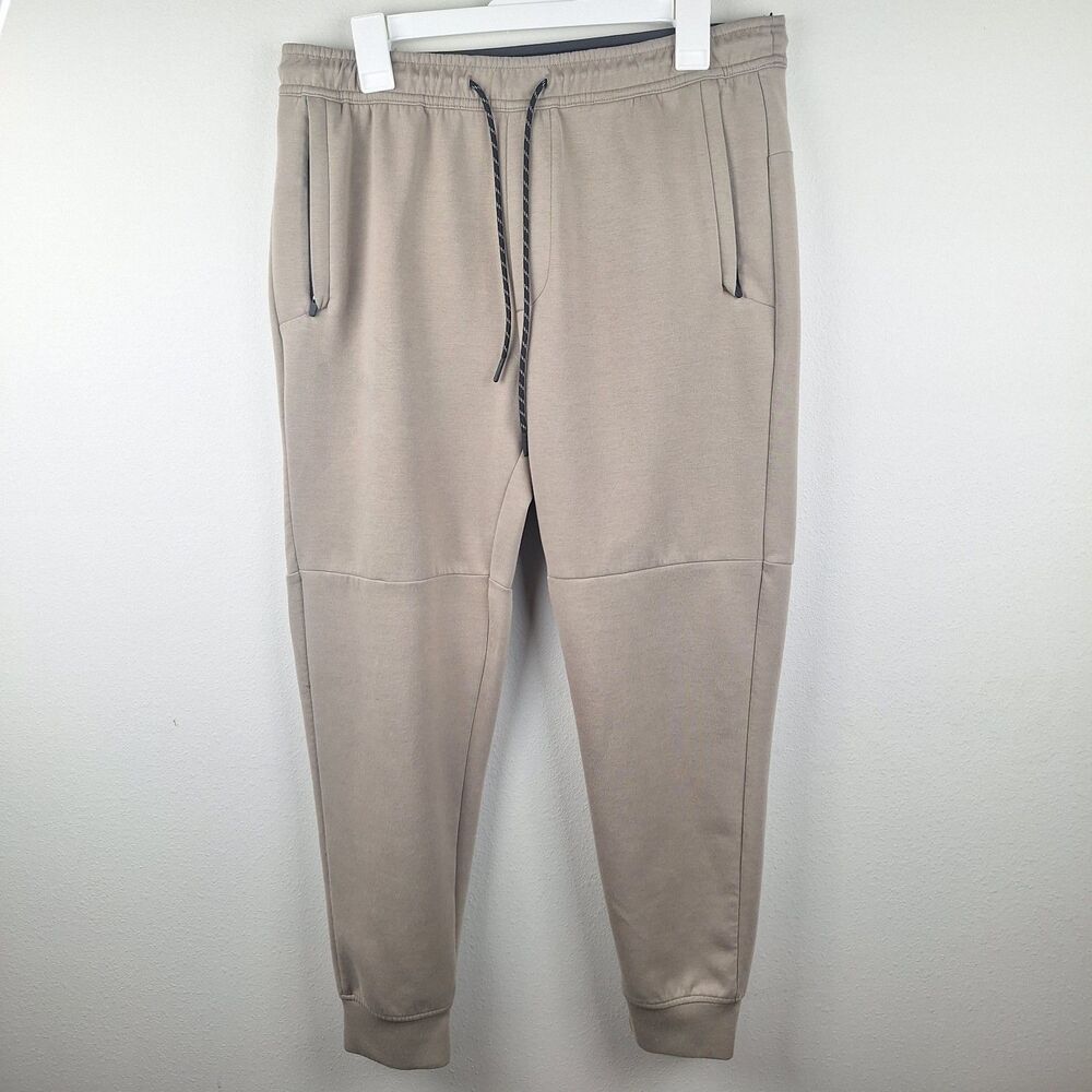 American Eagle Joggers Mens Size Medium Gray Activewear Zipper Pockets
